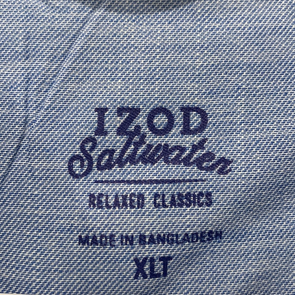 Men’s IZOD Saltwater Relaxed Classics Button Down - Picture 2 of 5